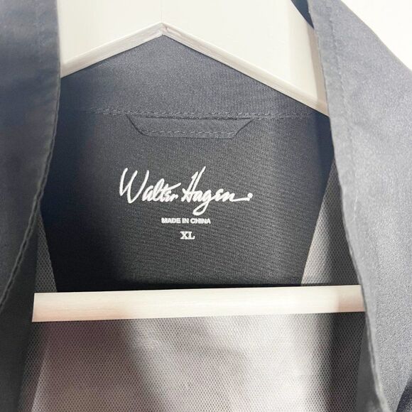 WALTER HAGEN 2 in 1 Black Windbreaker Rain Jacket - Picture 6 of 11